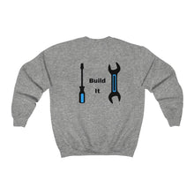 Load image into Gallery viewer, Dragonfly Engineering Build It Crewneck Sweatshirt