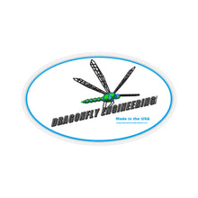 Load image into Gallery viewer, Oval Dragonfly Engineering Decal
